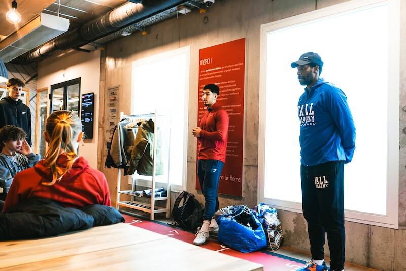 Ball Academy team meeting